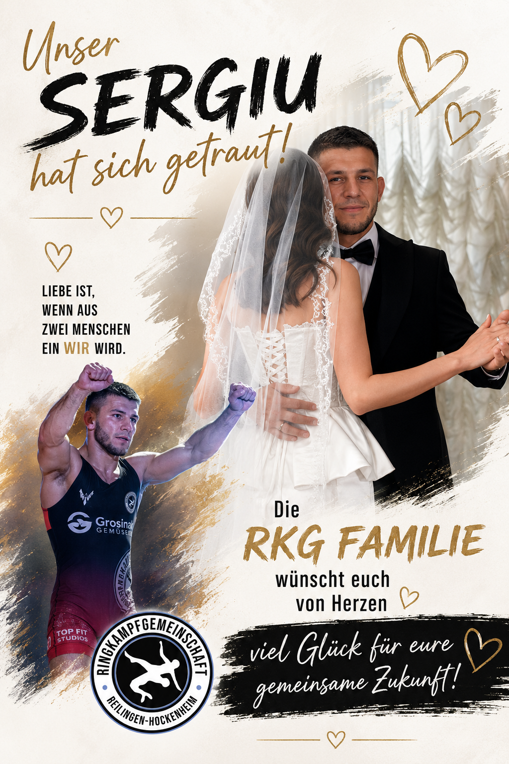 Glückwunsch unserem Sergiu!