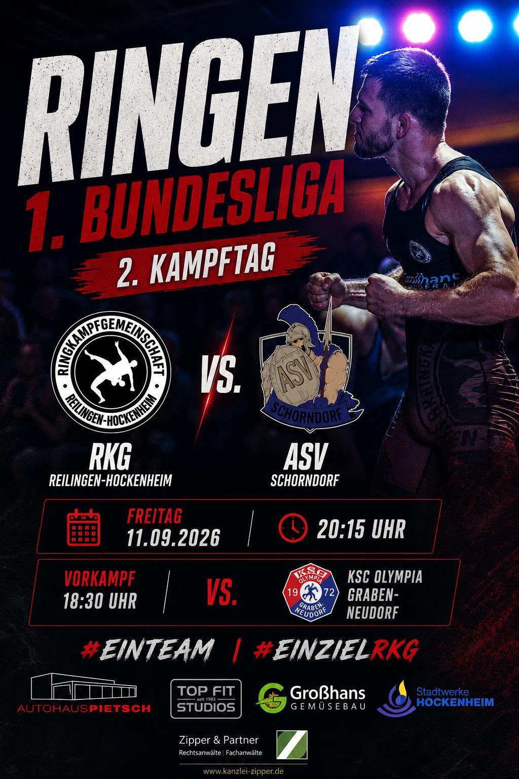 1. HEIMKAMPF IN DER BUNDESLIGA