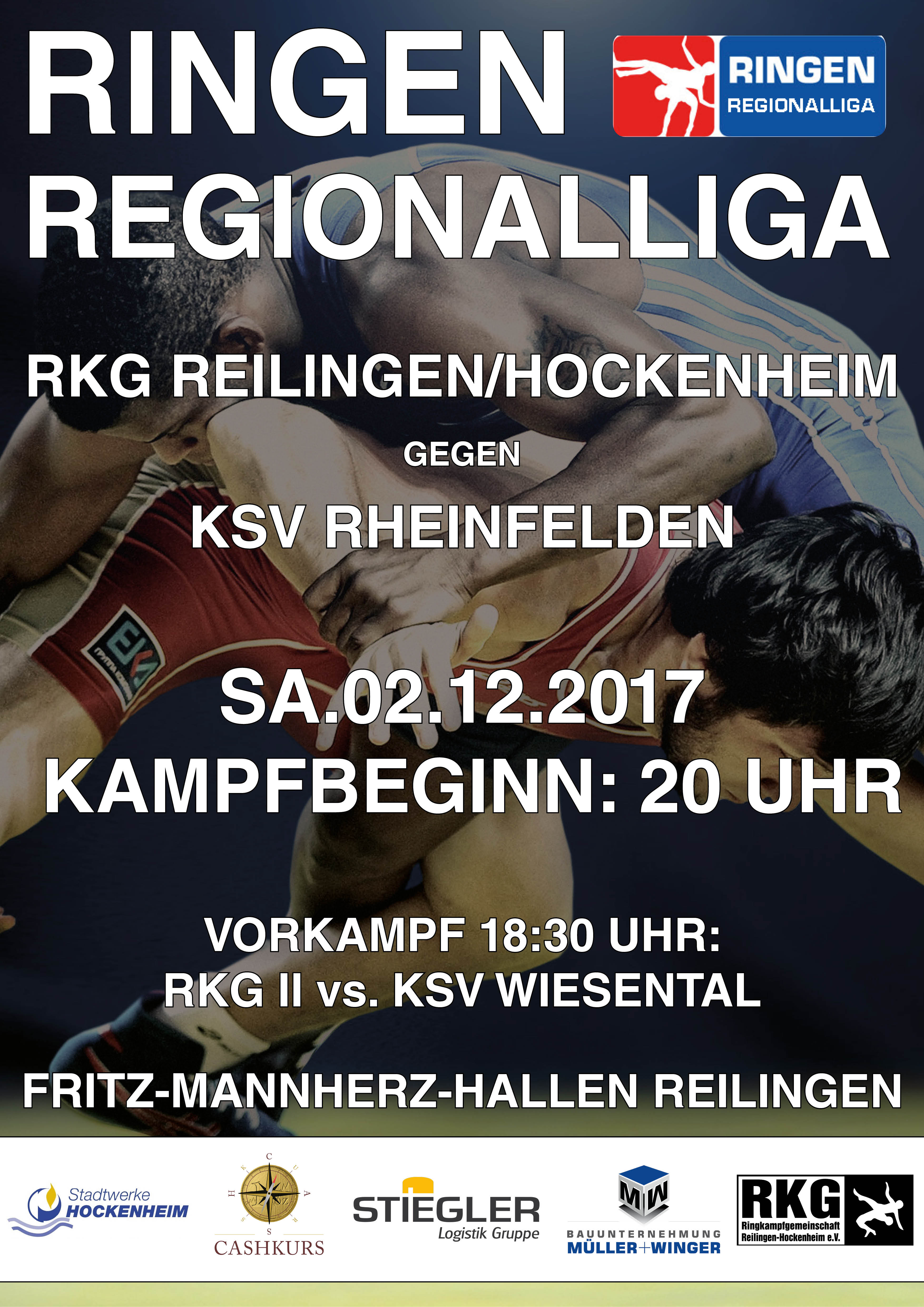 Kampfvorschau: RKG will erfolgreich ins Saisonfinale starten