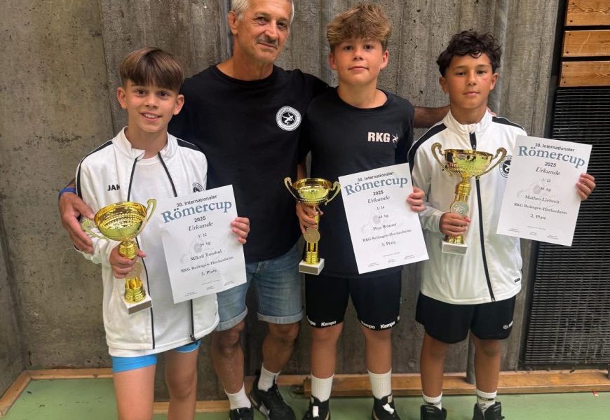 Jugend beim Römercup – Tag 2